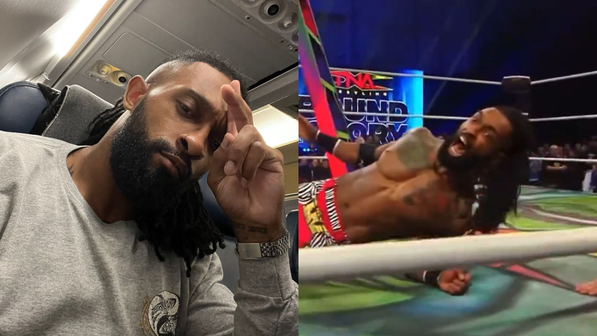 Chris Bey injured his neck right after dropping his tag team world title [Image Credits: Chris Bey