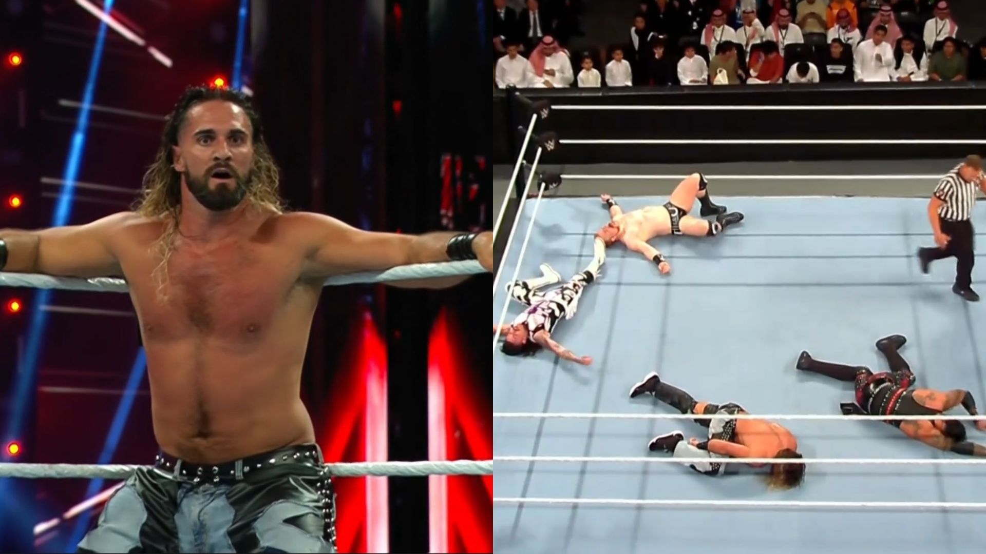 Seth Rollins was part of a massive main event. [Images via SonyLIV