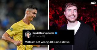 "Why’d he cook my old man", "Mr Beast is so weird" - Fans react as MrBeast jokingly claims Cristiano Ronaldo's 'about to die'