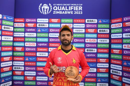 Sikandar Raza. (Image Credits: Getty)