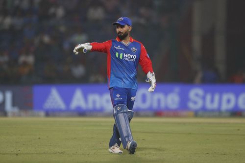 Rishabh Pant was the Delhi Capitals' skipper for the 2024 Indian Premier League (image via Getty)