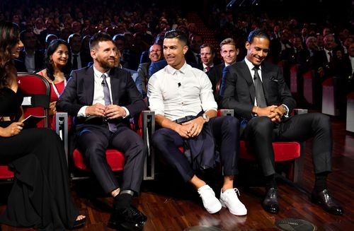 Messi and Ronaldo (L to R) - Source: Getty