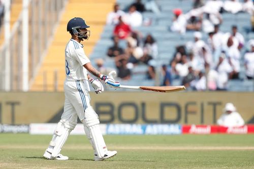 Virat Kohli endured a lean run in the three-Test series against New Zealand. [P/C: BCCI]