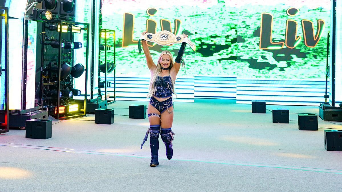 Liv Morgan at SummerSlam (Photo credit: WWE.com)