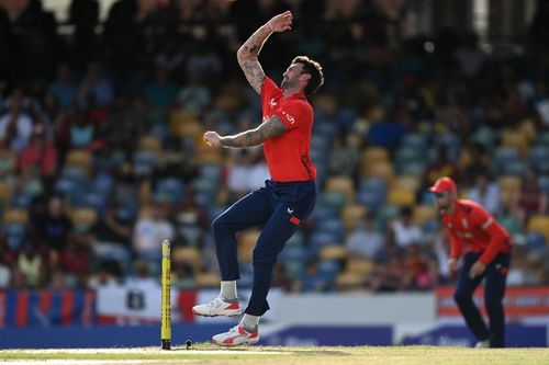 England left-arm pacer Reece Topley (Image Credits: Getty Images)