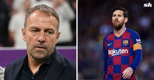 "The best player in Barcelona history says this" - Hansi Flick admits feeling 'honored' following recent Lionel Messi praise