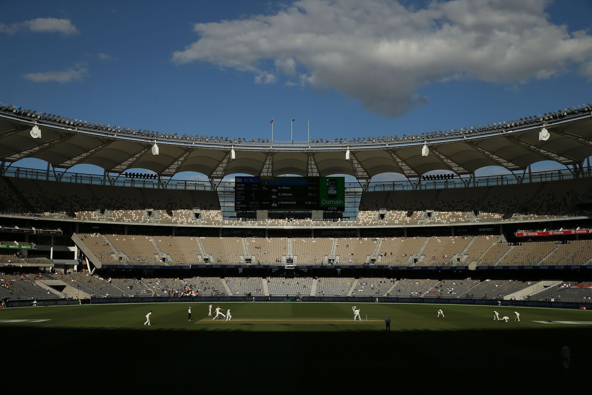 Australia v India - 2nd Test: Day 4 - Source: Getty