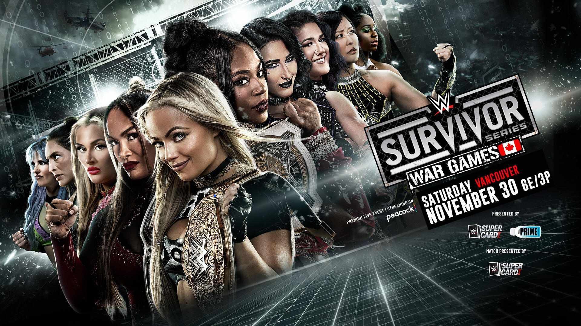 Updated WWE Survivor Series match card following RAW Jade Cargill's