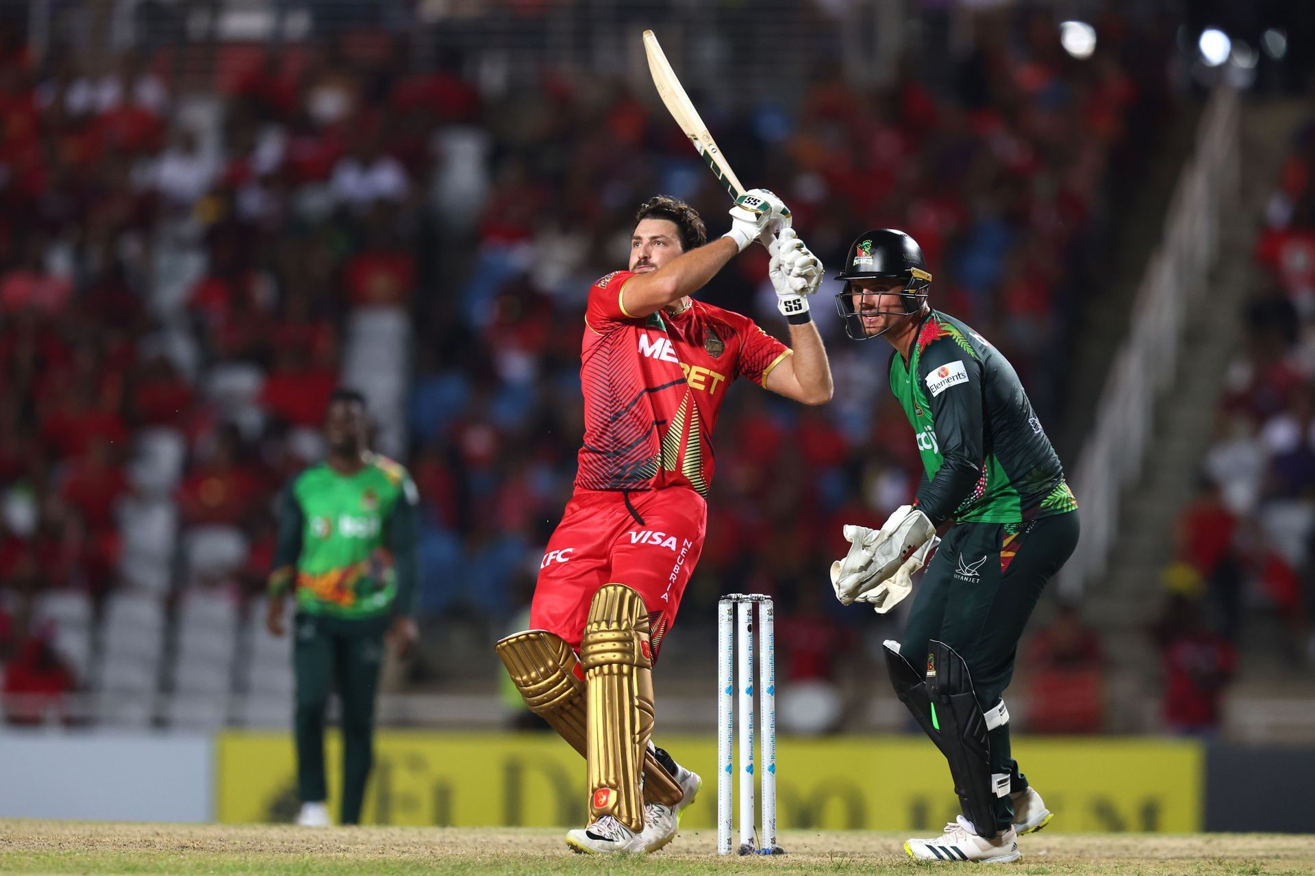 Trinbago Knight Riders v Saint Kitts &amp; Nevis Patriots - Men&#039;s 2024 Republic Bank Caribbean Premier League - Source: Getty