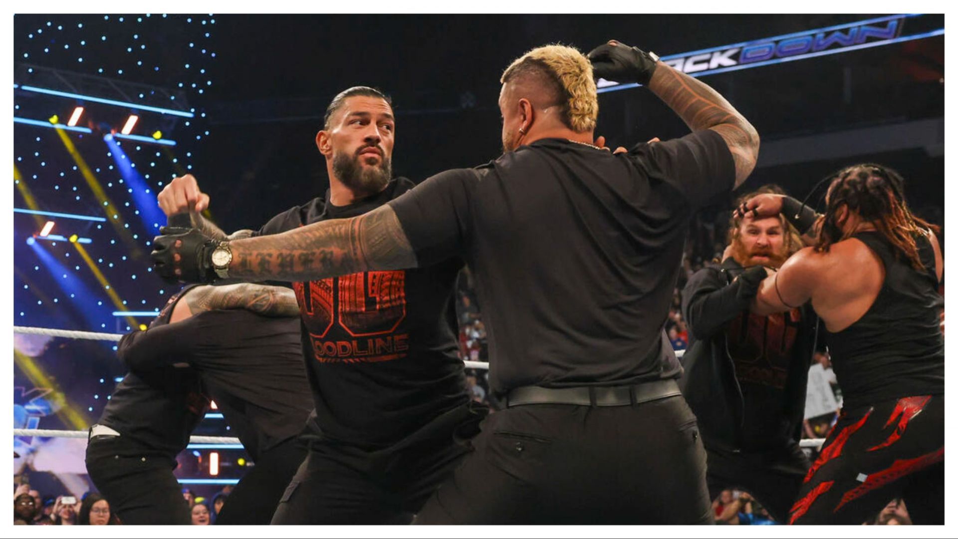 The Bloodline civil war will continue at Survivor Series (Photo credit: WWE.com)