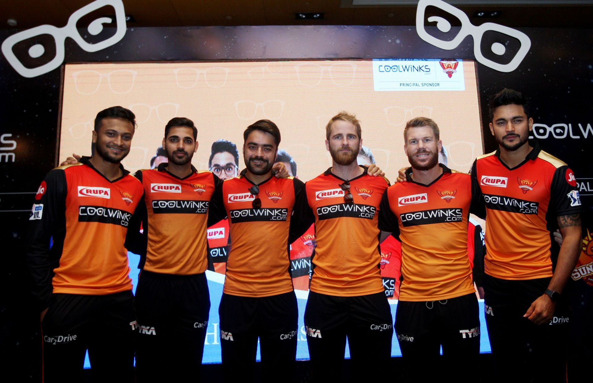 IPL Sunrisers Hyderabad Team Players at a Press Meet - Source: Getty