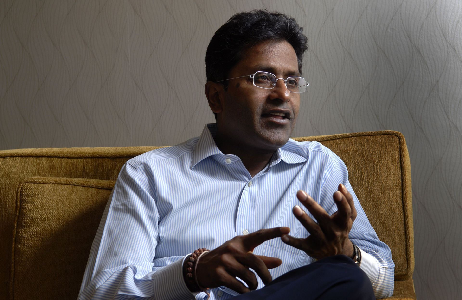 Lalit Modi - Chairman of Indian Premier League  during an Interview with MINT - Source: Getty