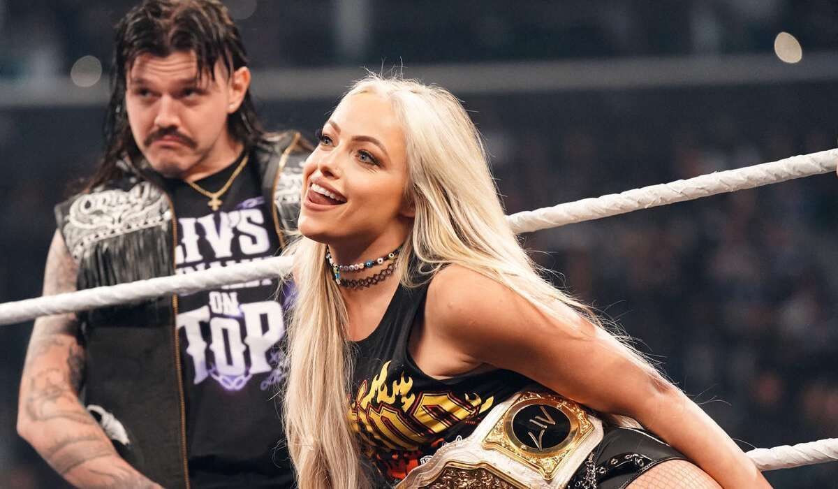 Dominik Mysterio and Liv Morgan. Photo credit: WWE website