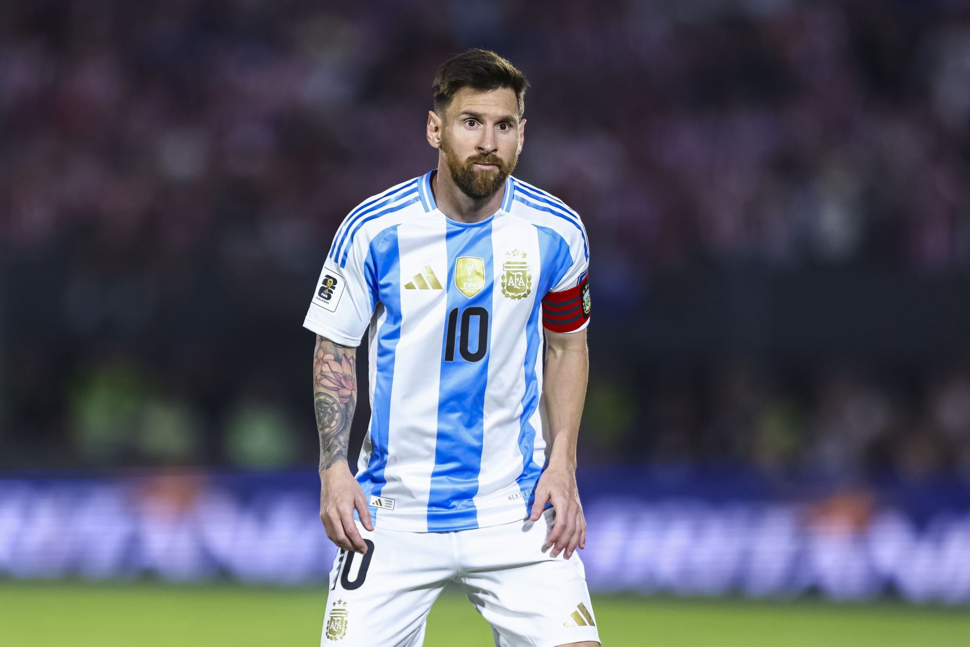 Argentina captain Lionel Messi