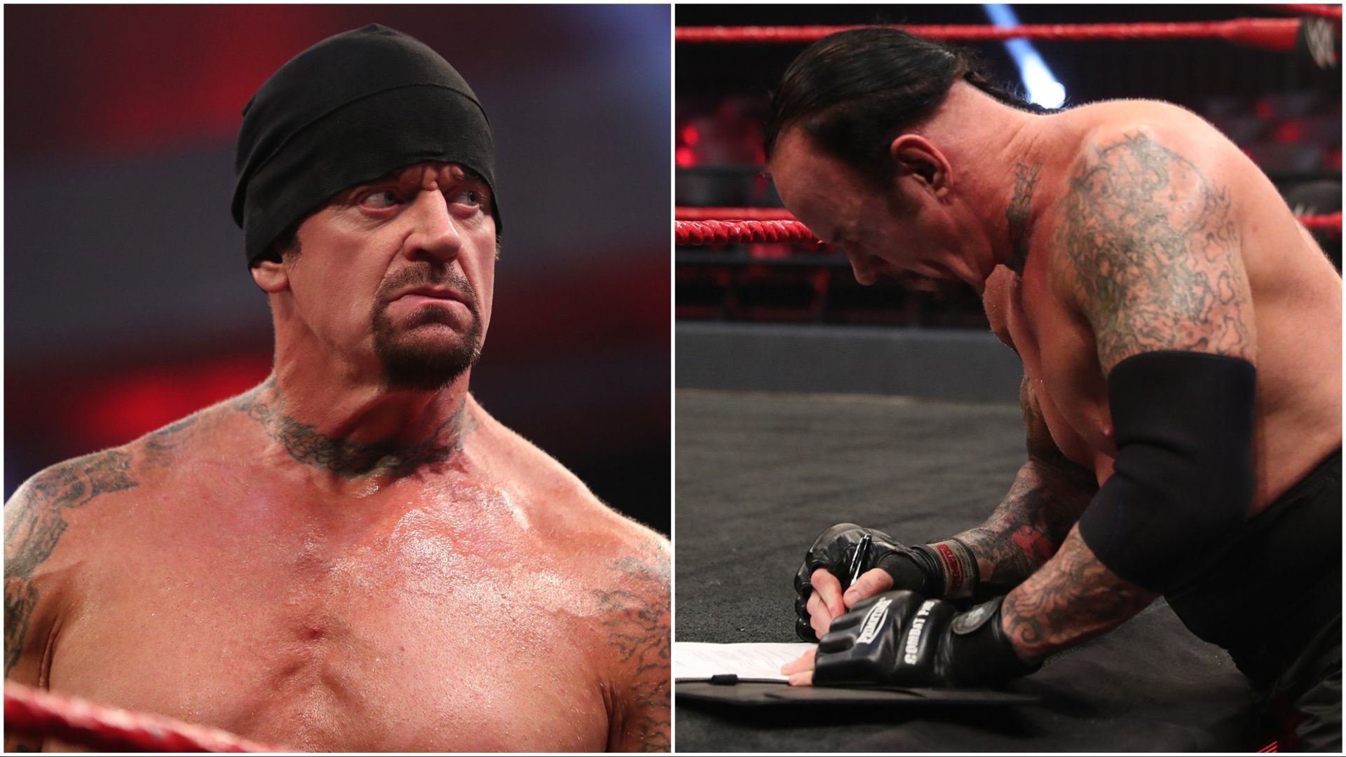 WWE Hall of Famer The Undertaker on RAW