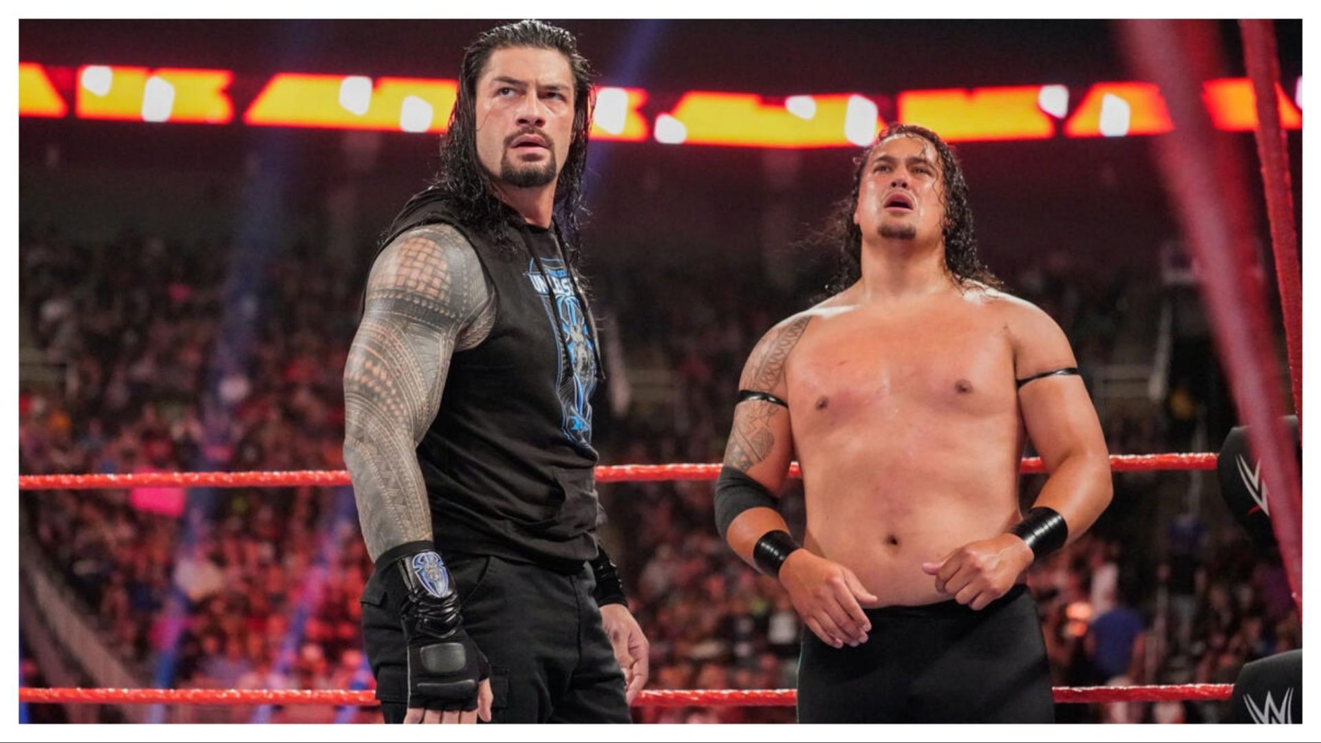 Roman Reigns and Lance Anoa