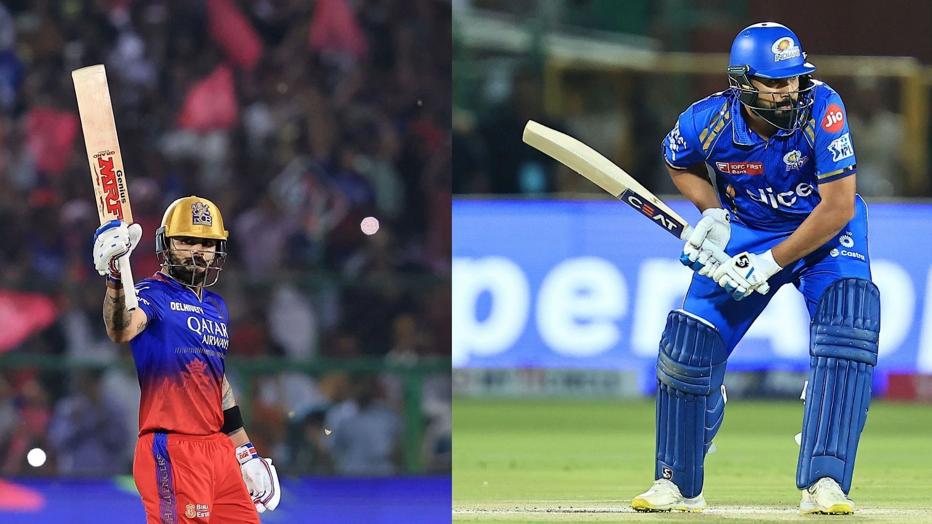 Virat Kohli and Rohit Sharma are the two most successful players in the IPL (Image Credits: Getty)