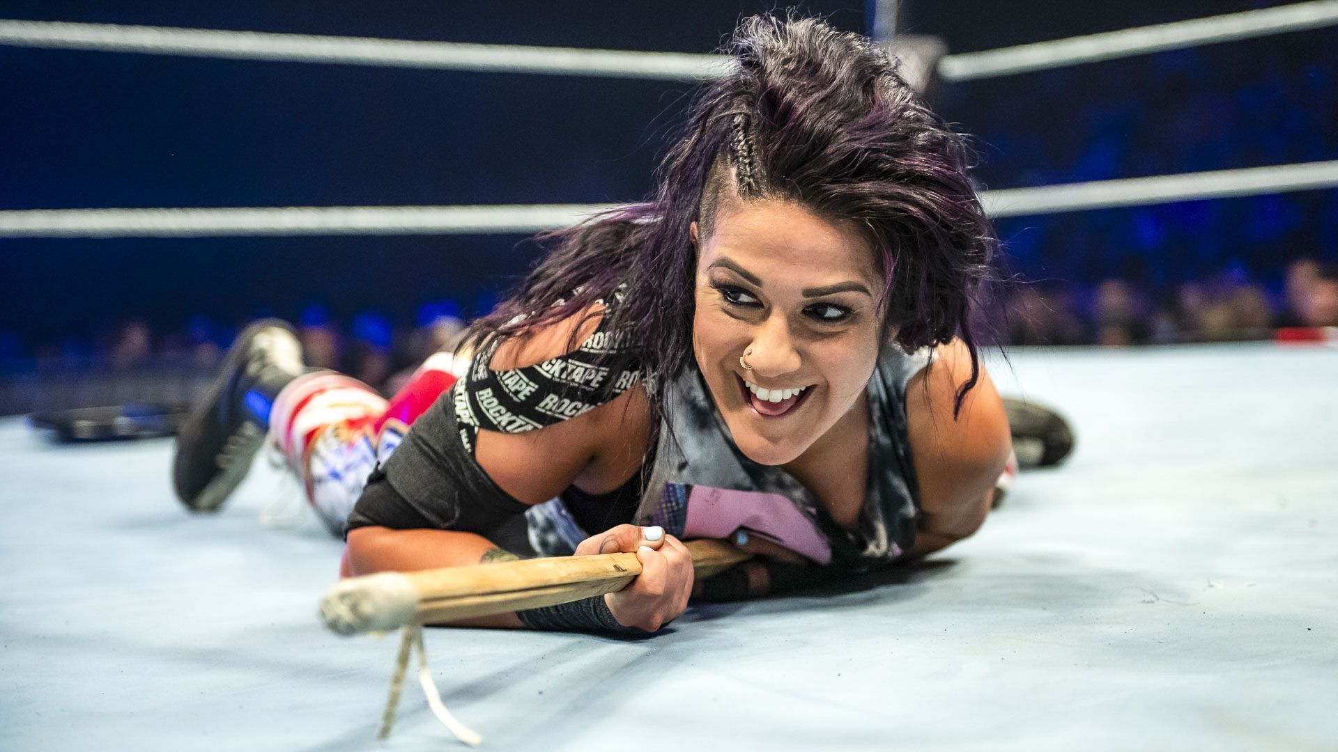 Bayley celebrates revenge at WWE live event