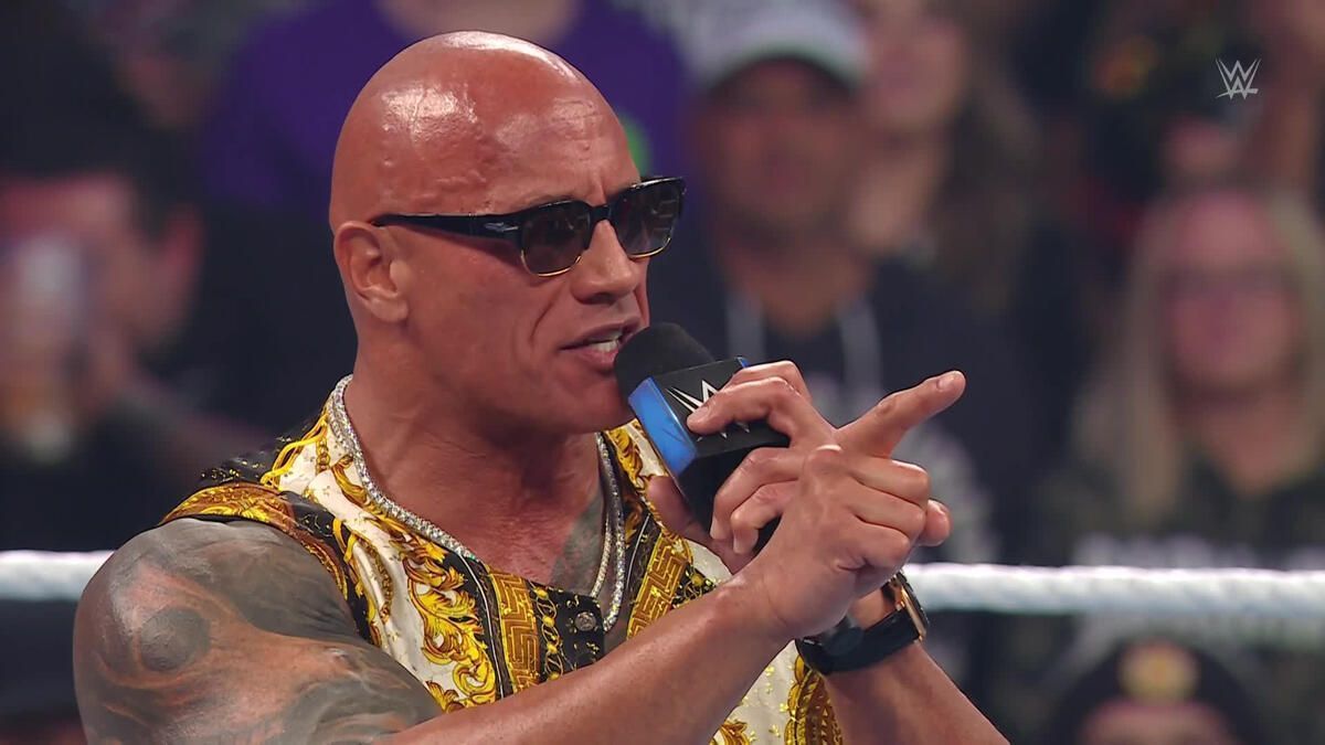 The Rock was mentioned this week (Credit: WWE.com)