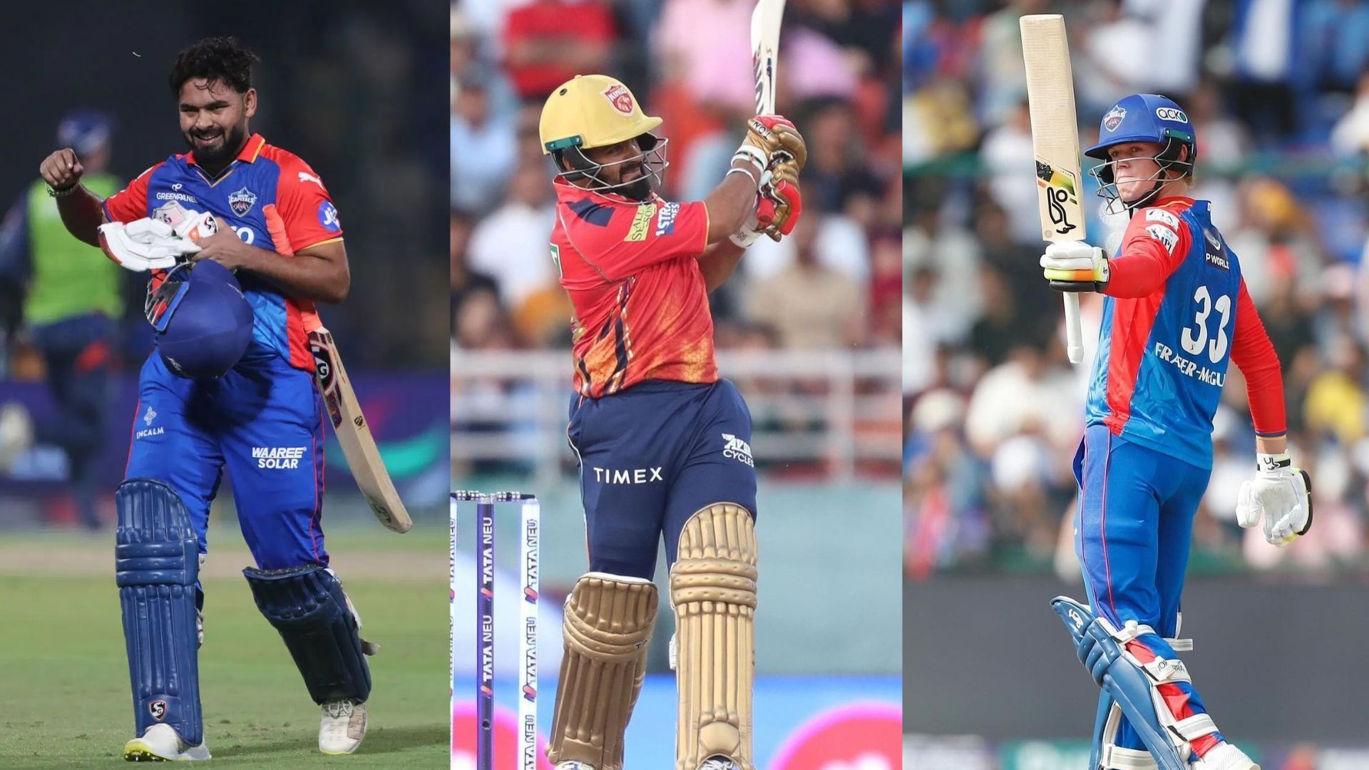 Will PBKS buy Rishabh Pant and Jake Fraser-McGurk at the IPL 2025 auction? (Image Credits: Getty, Prabhsimran Singh &amp; Jake Fraser McGurk IG)