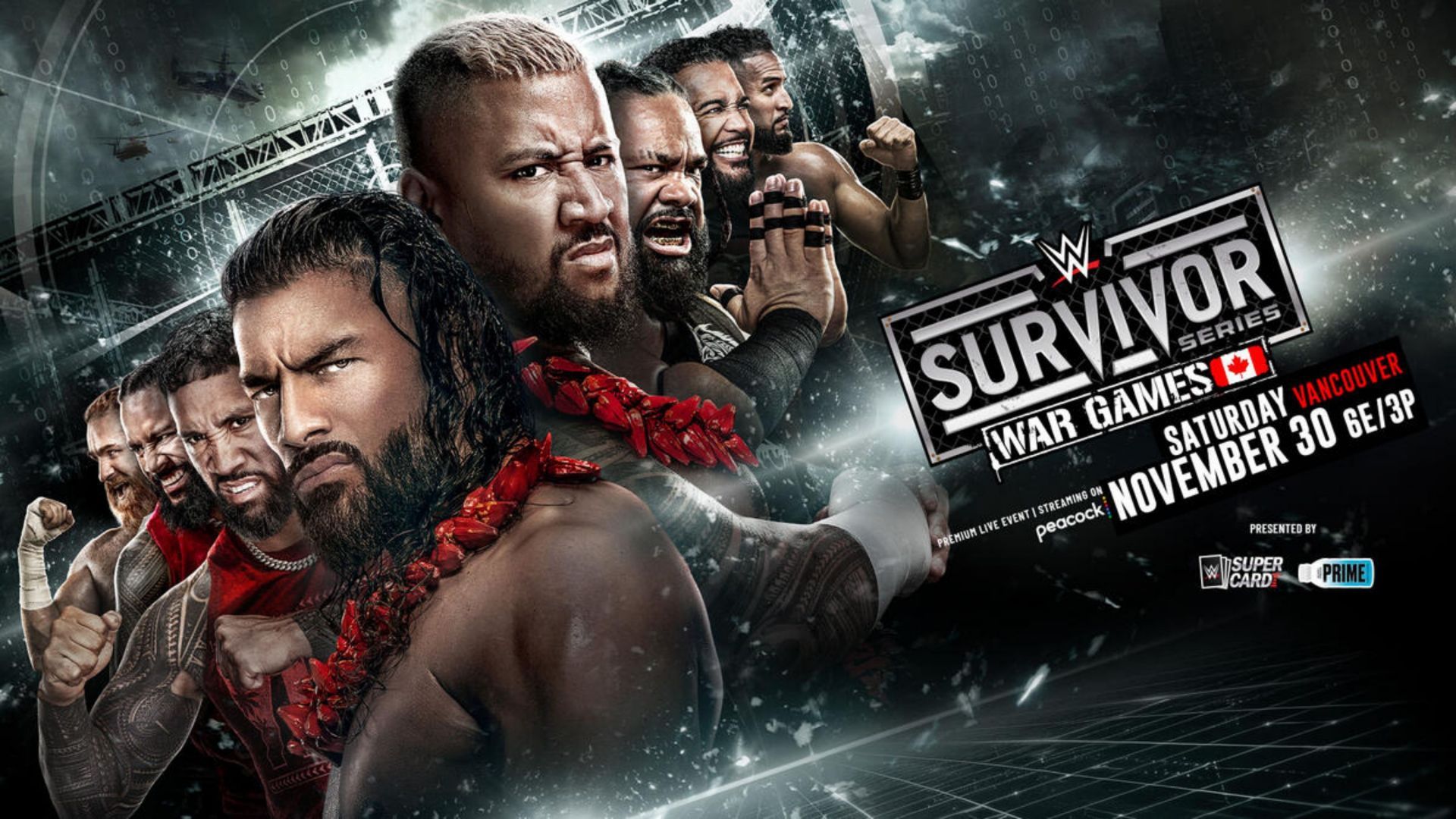 The Bloodline will face the OG Bloodline in a WarGames match at Survivor Series (Image credit: WWE.com)