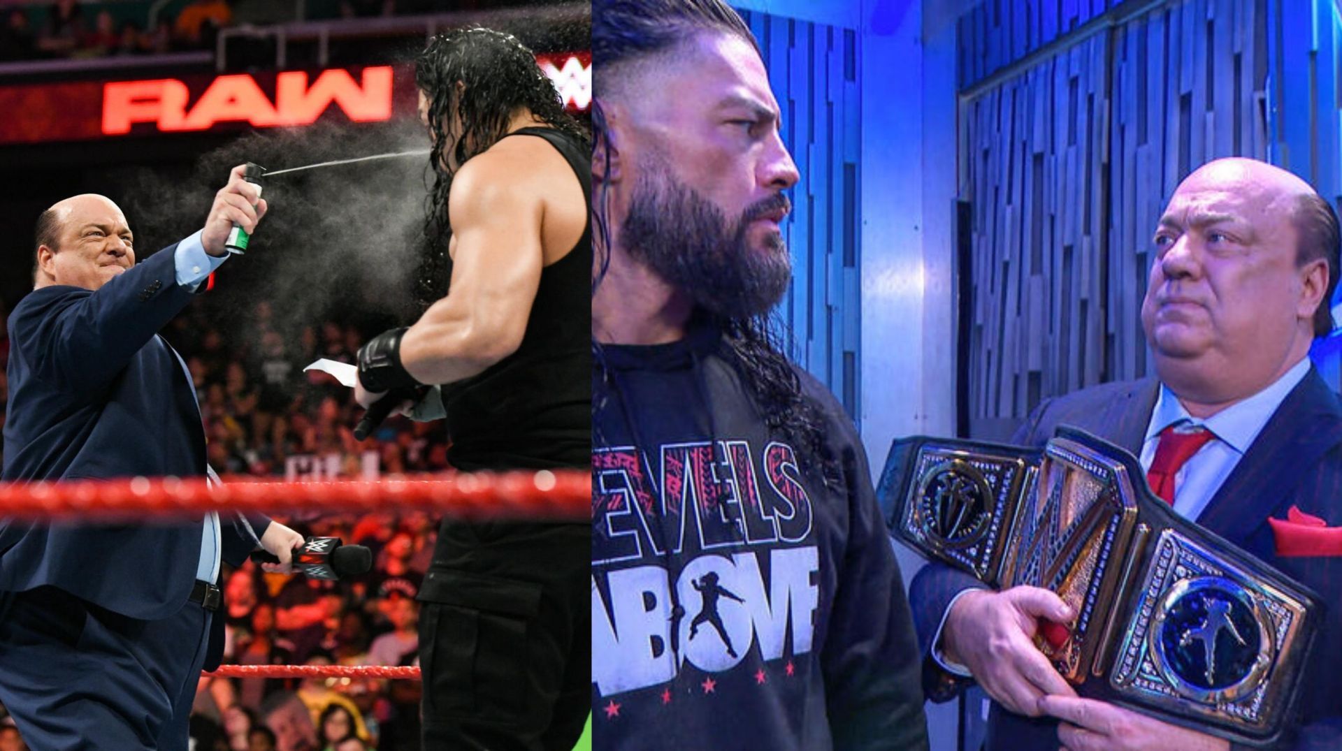 क्या रोमन रेंस को WWE दिग्गज पॉल हेमन धोखा देंगे? (Photo: WWE.com)