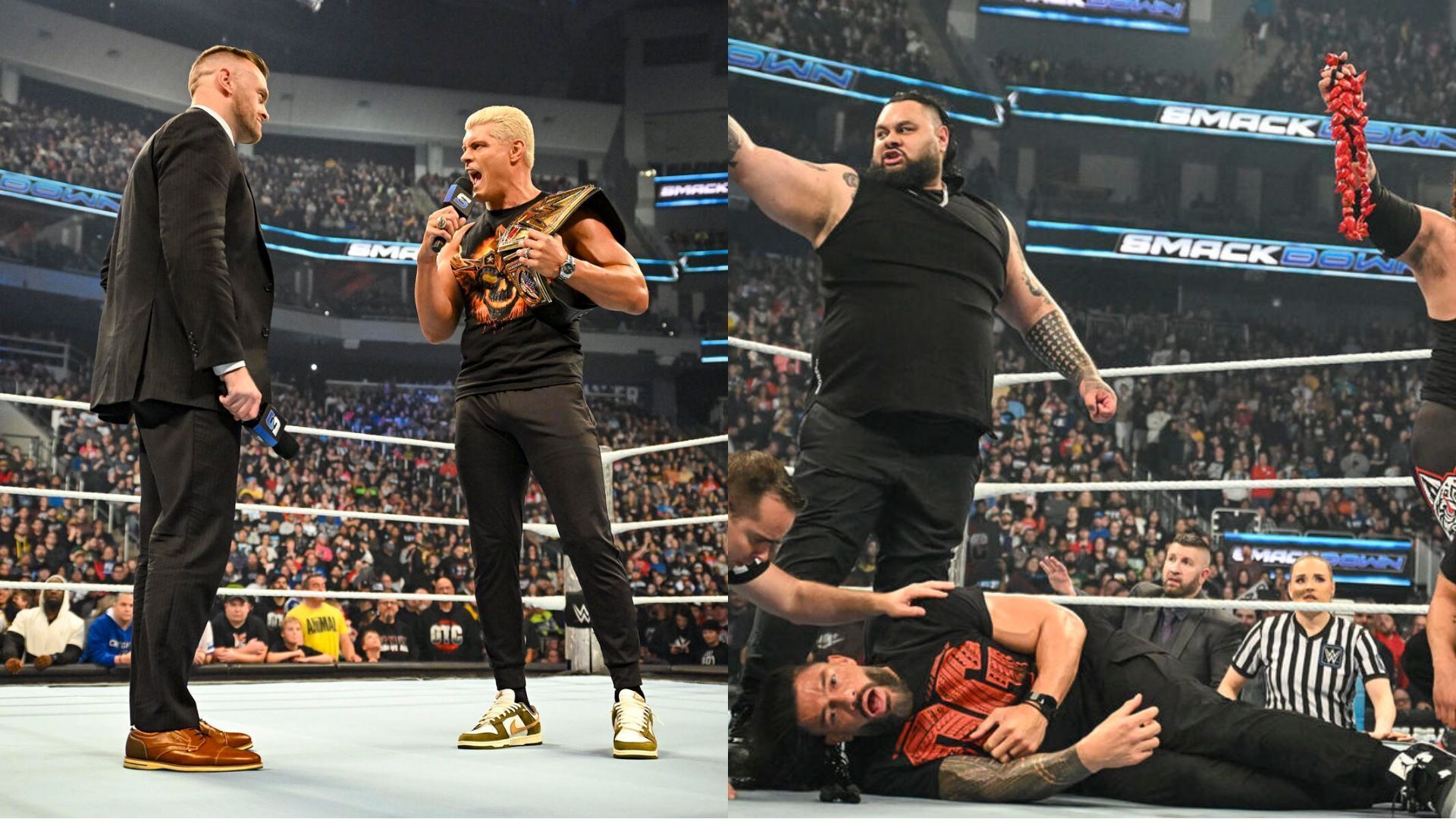 WWE SmackDown, Roman Reigns, Bronson Reed, Paul Heyman, Cody Rhodes, 