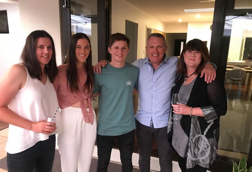 Tahlia McGrath Family