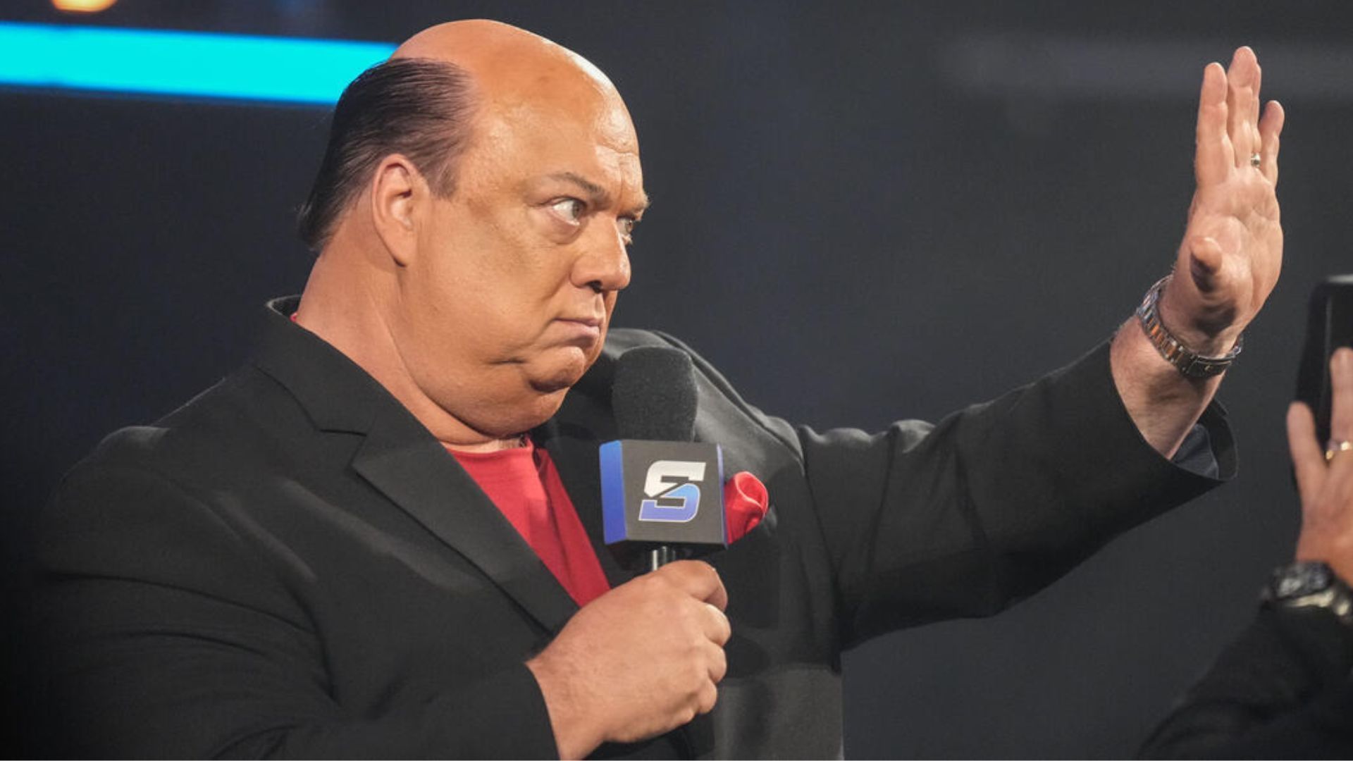 Heyman returned to television last week on SmackDown. [Image credit: WWE.com]