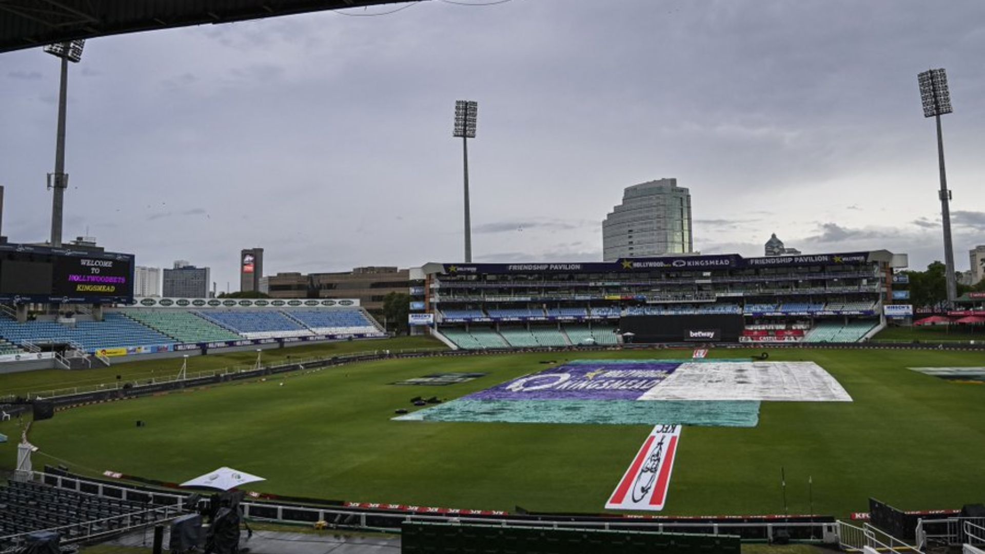 South Africa vs India 2023 1st T20I at Durban was washed out due to rain (Image Credits: BCCI/X)