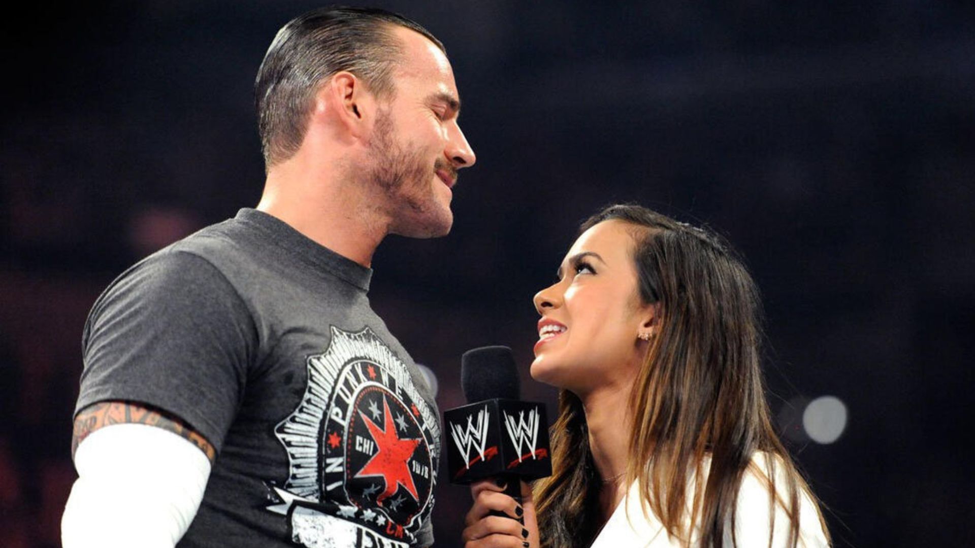 Punk and Lee are married in real life. [Photo: WWE.com]