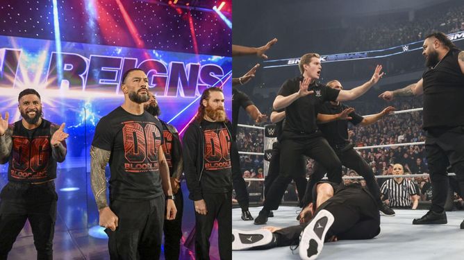 Roman Reigns की खूंखार रेसलर ने की हालत खराब, WWE SmackDown में असली ब्लडलाइन के उड़े होश