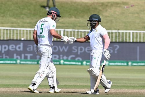 Temba Bavuma and David Bedingham. (Credits: Proteas Men Twitter)