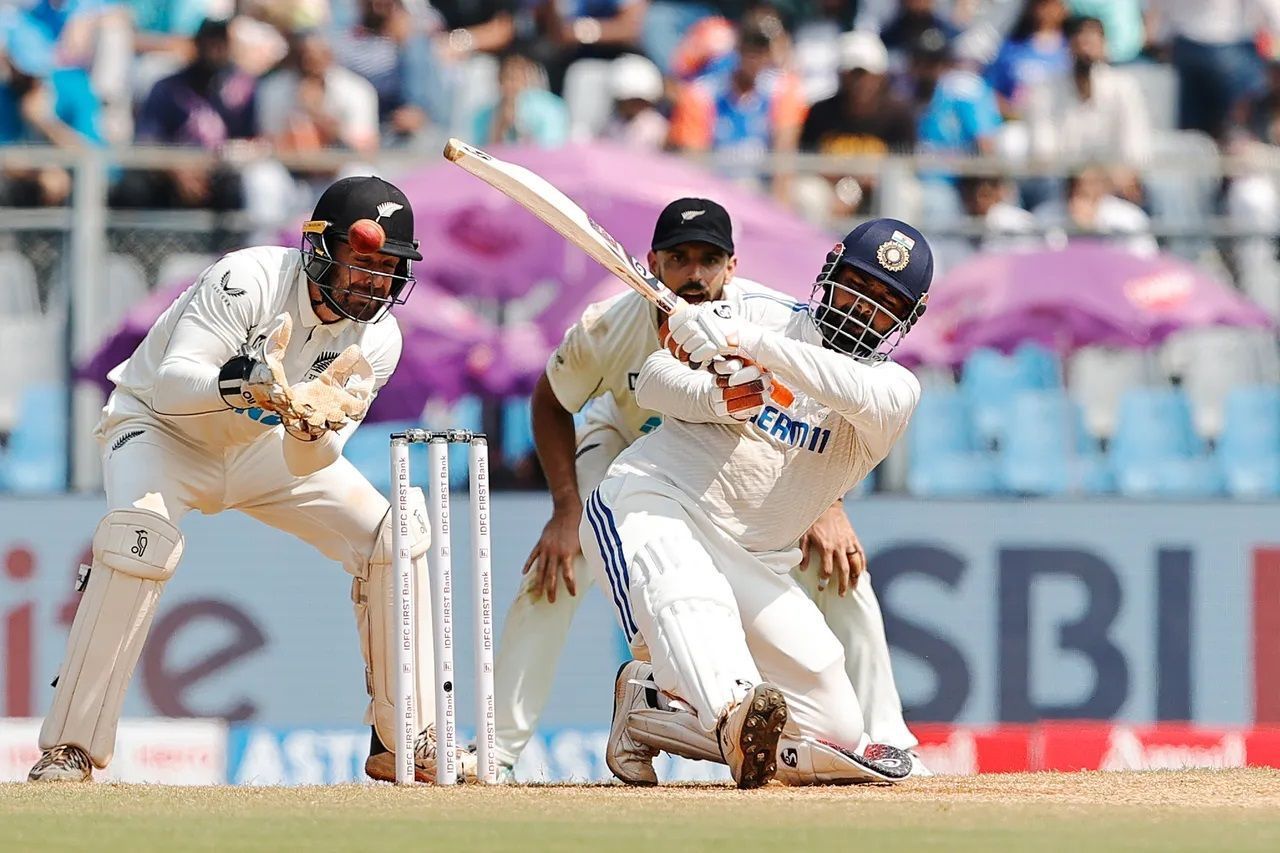 Rishabh Pant seemed to be single-handedly taking India to a win. [P/C: BCCI]