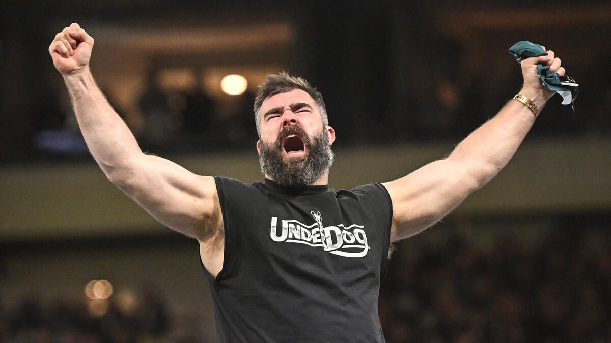 Jason Kelce reveals the truth behind WWE WrestleMania appearance: 