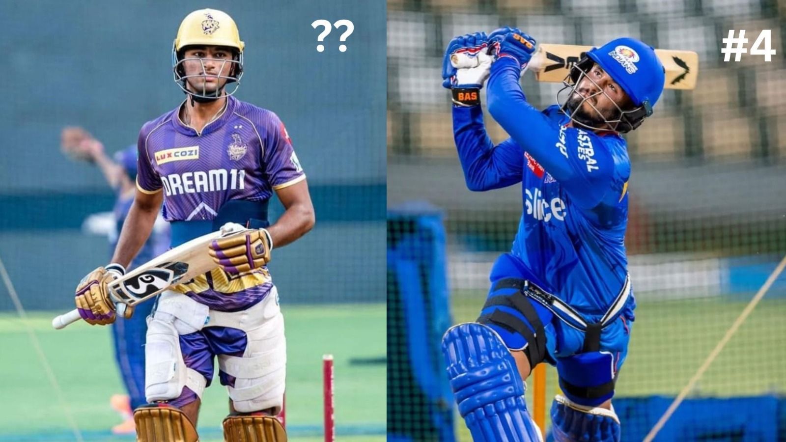 Angkrish Raghuvanshi and Nehal Wadhera are some of the top uncapped players at the IPL 2025 auction. (Image Credits: Angkrish Raghuvanshi &amp; Nehal Wadhera Instagram)