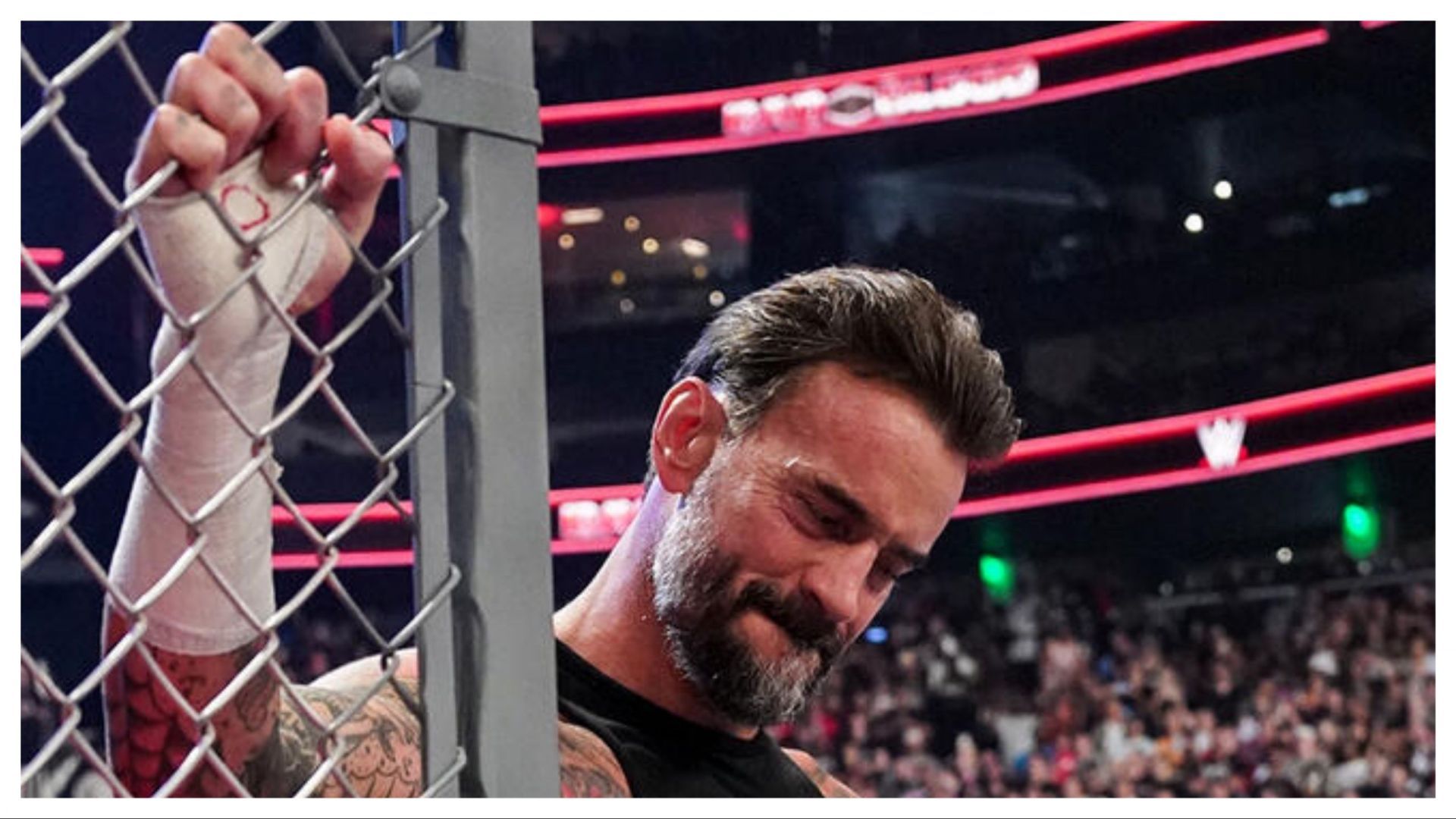 CM Punk at Bad Blood (Photo credit: WWE.com)