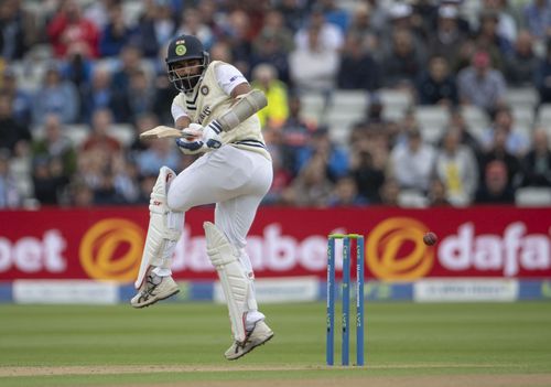 Mohammad Shami scored 37 off 36 balls in the second innings (image via Getty)