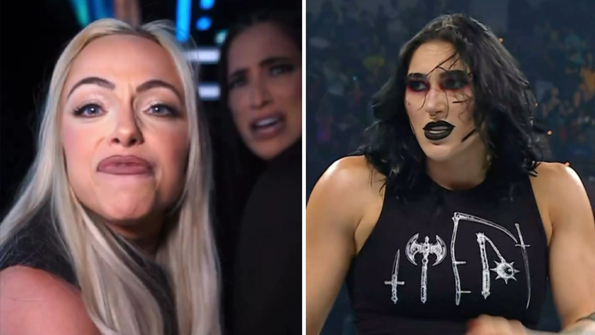 Liv Morgan and Rhea Ripley are in a heated feud [Image credits: WWE and Ripley