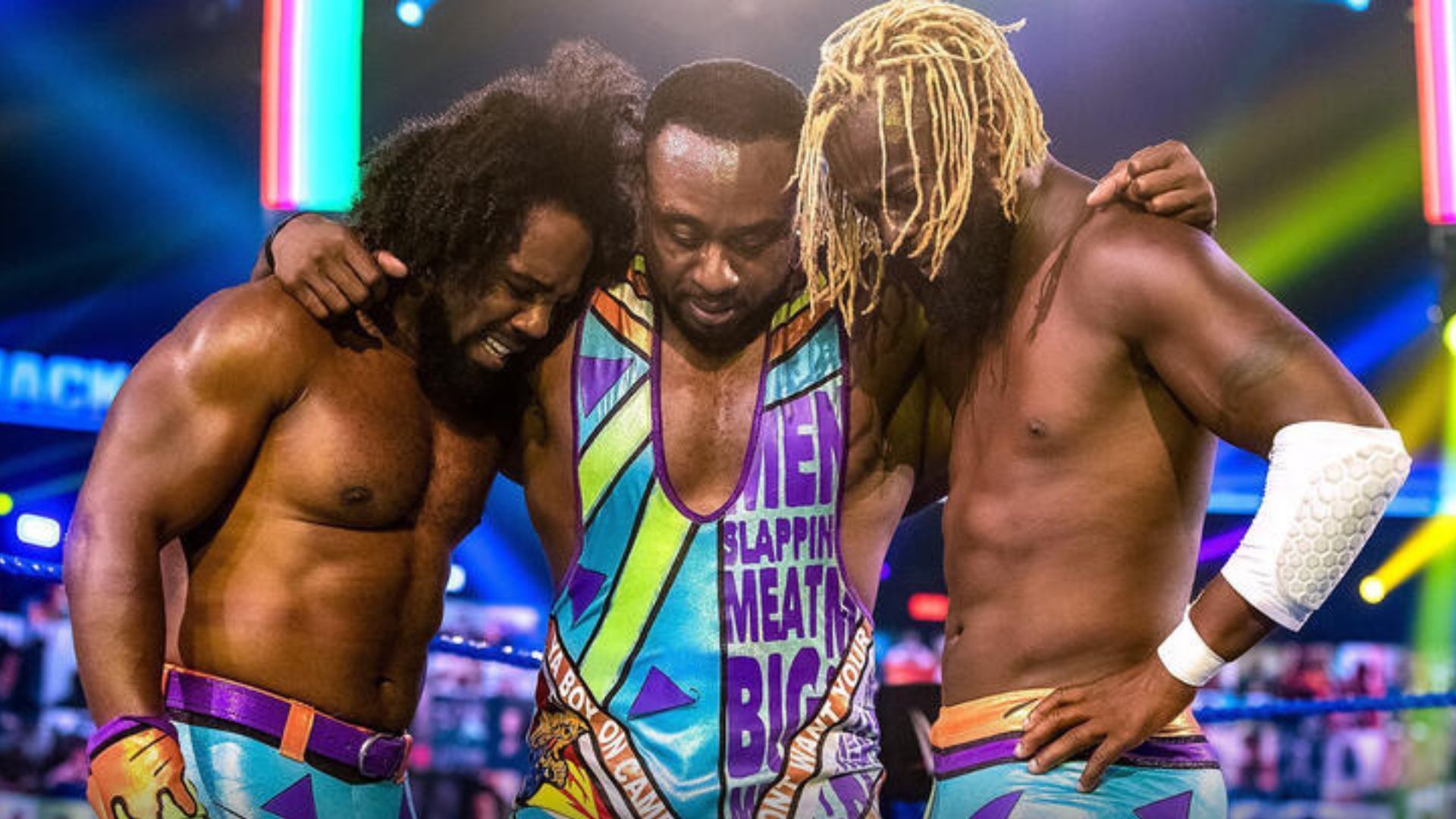 The New Day will be celebrating ten years as a faction next week. [Image credit: WWE.com]