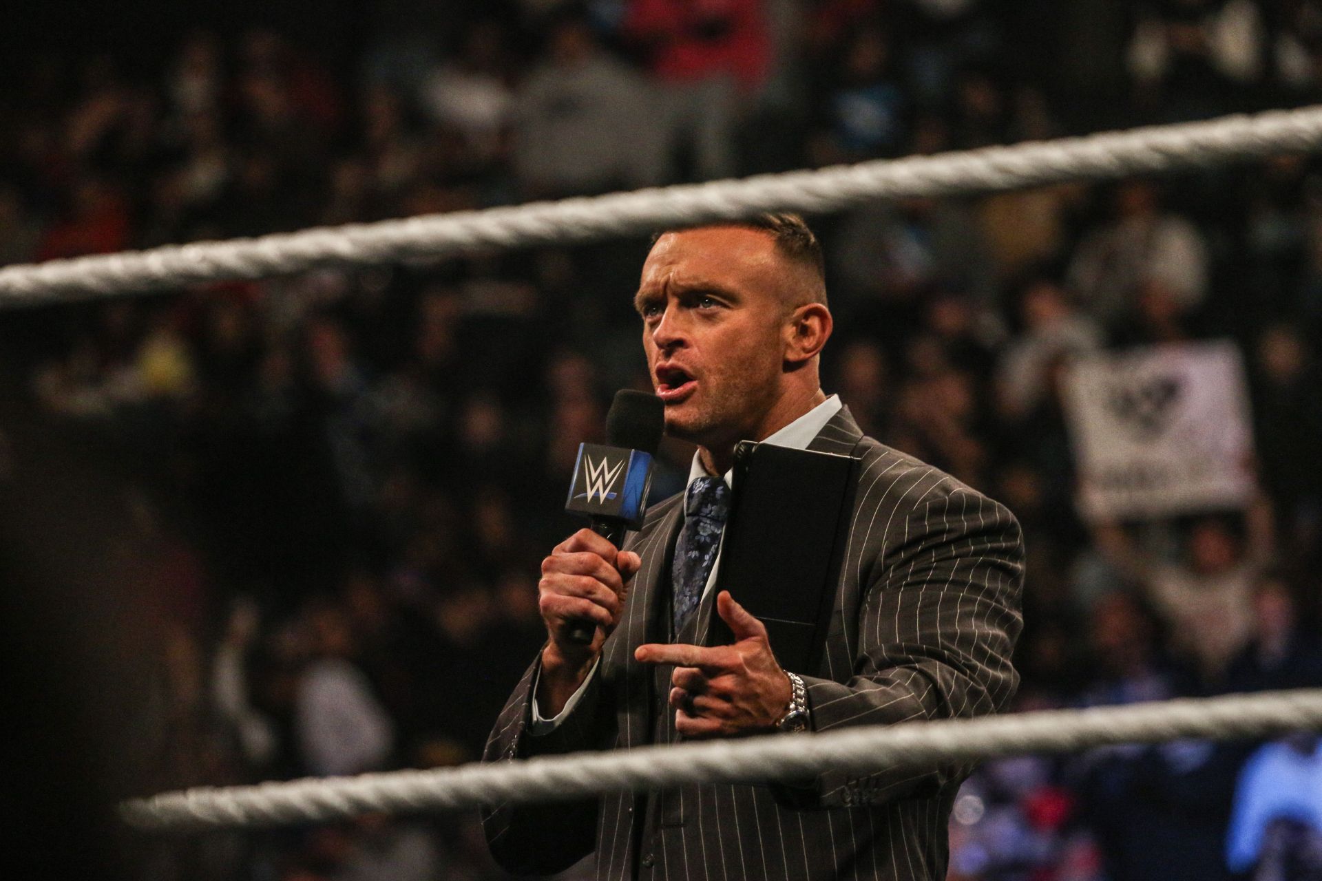 WWE Smackdown General Manager Nick Aldis (Source: Getty)