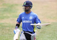 [Watch] Virat Kohli sweats it out in the nets ahead of 1st 2024-25 Border-Gavaskar Trophy Test