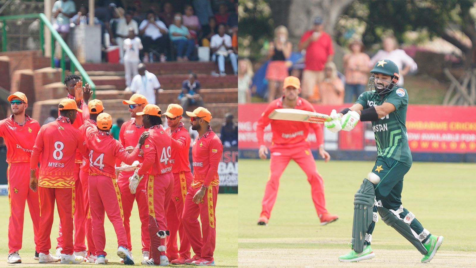 जिम्बाब्वे ने पाकिस्तान के खिलाफ जबरदस्त जीत दर्ज की (Photo Credit: X/@ZimCricketv)