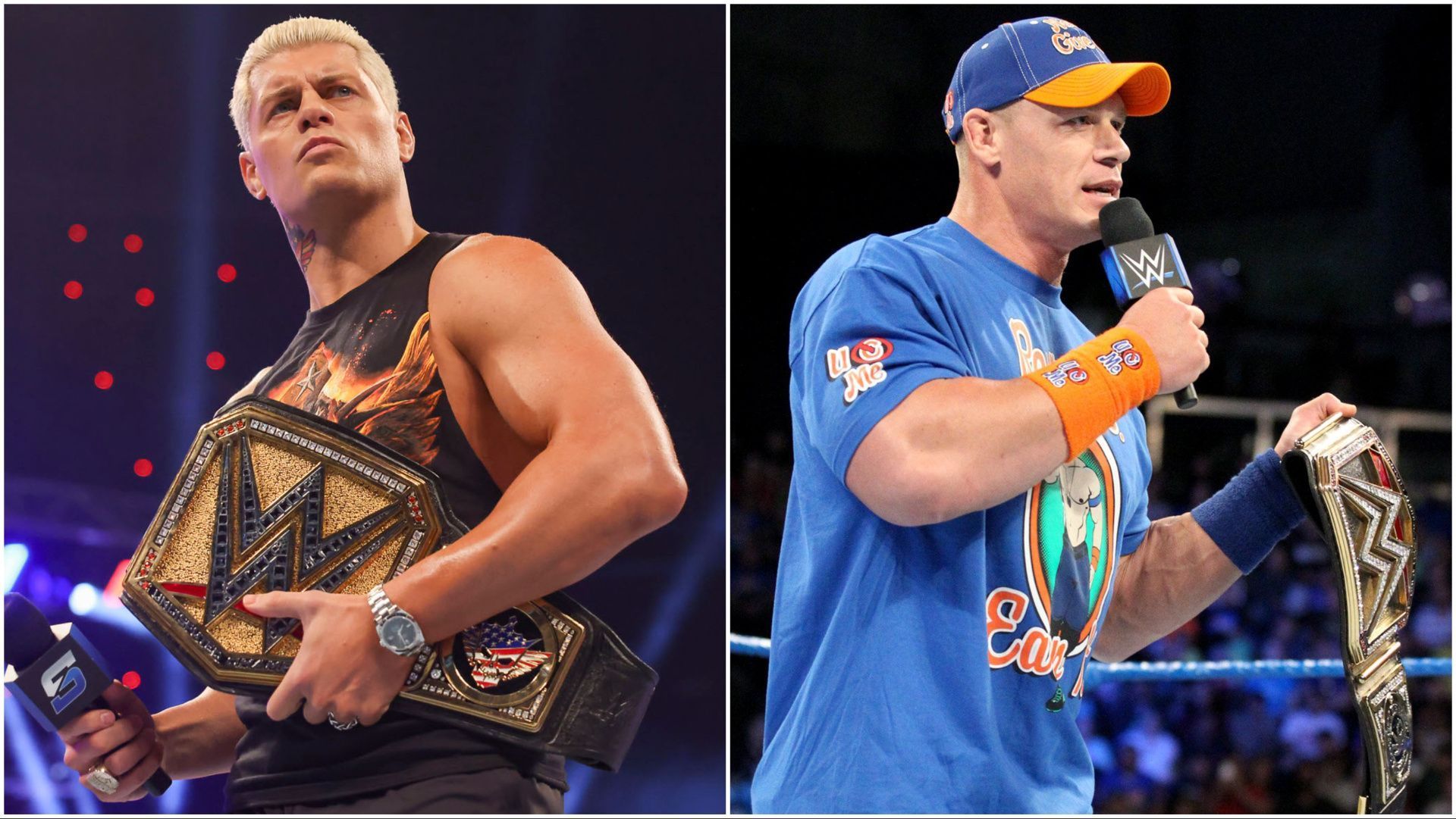 Cody Rhodes and John Cena on WWE SmackDown