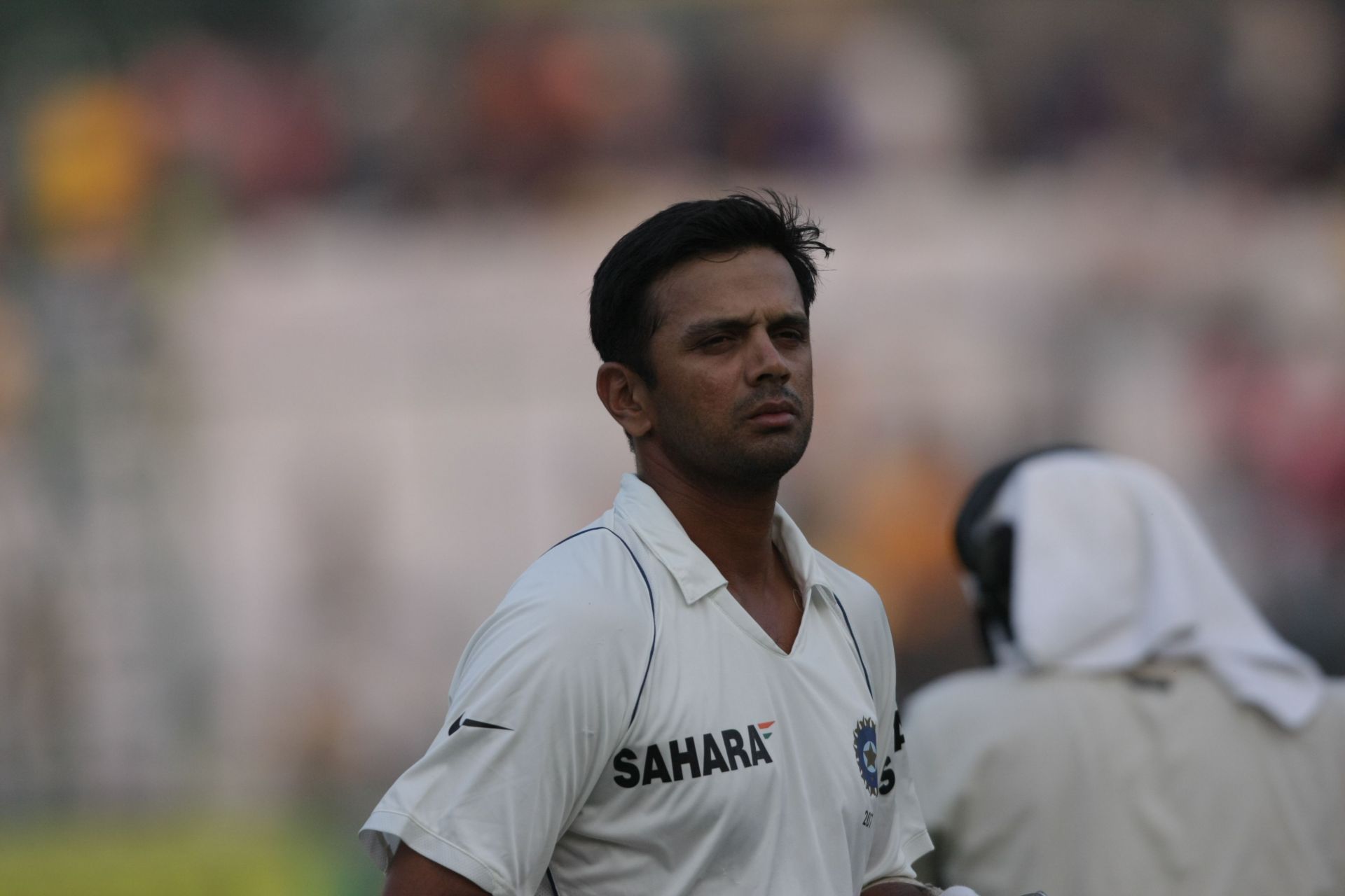 Dravid's defiance helped India thwart the Aussie pace attack in the first innings [Credit: Getty]