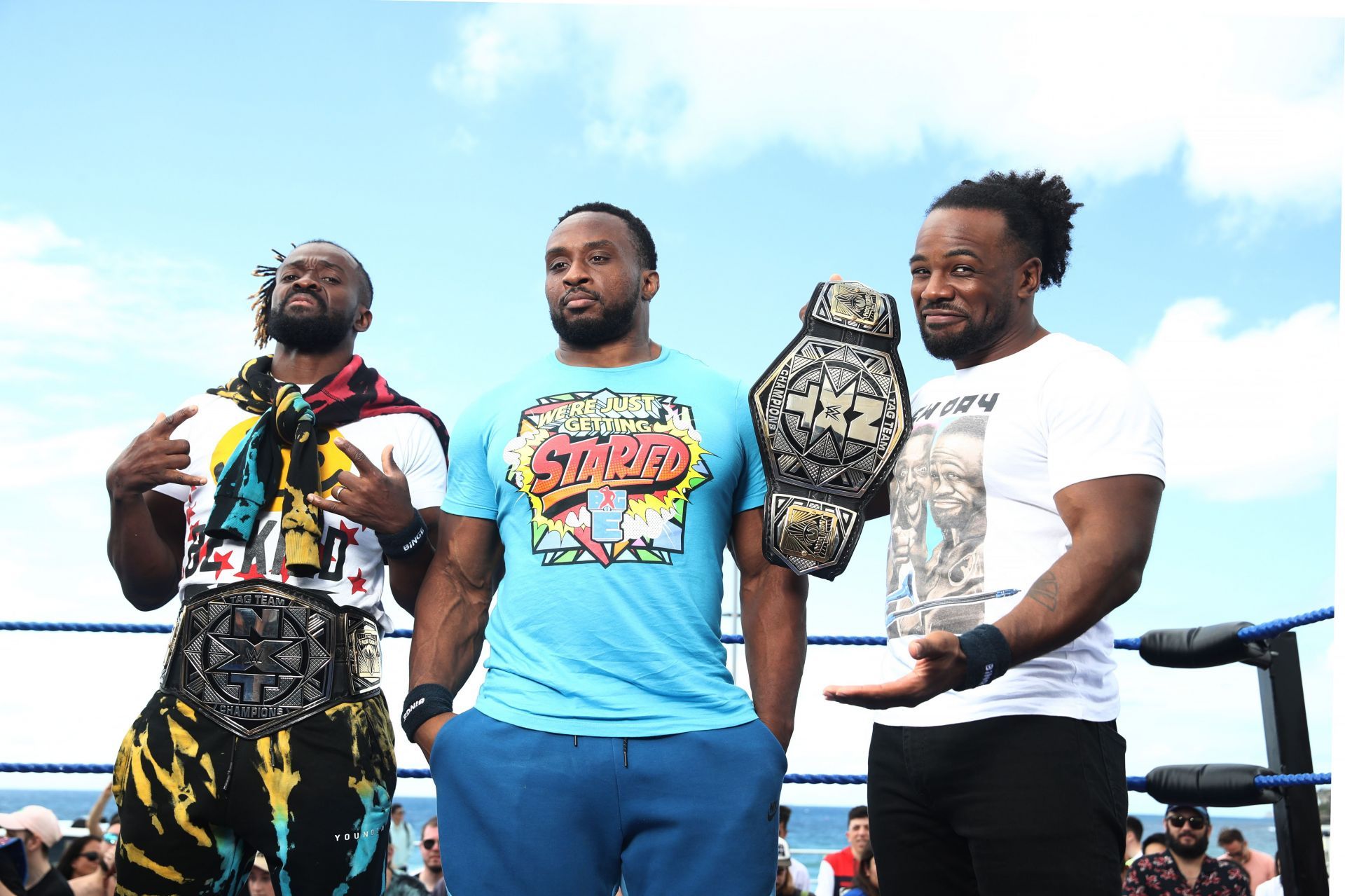 Xavier Woods (right) has yet to win a singles title (Image: Getty)