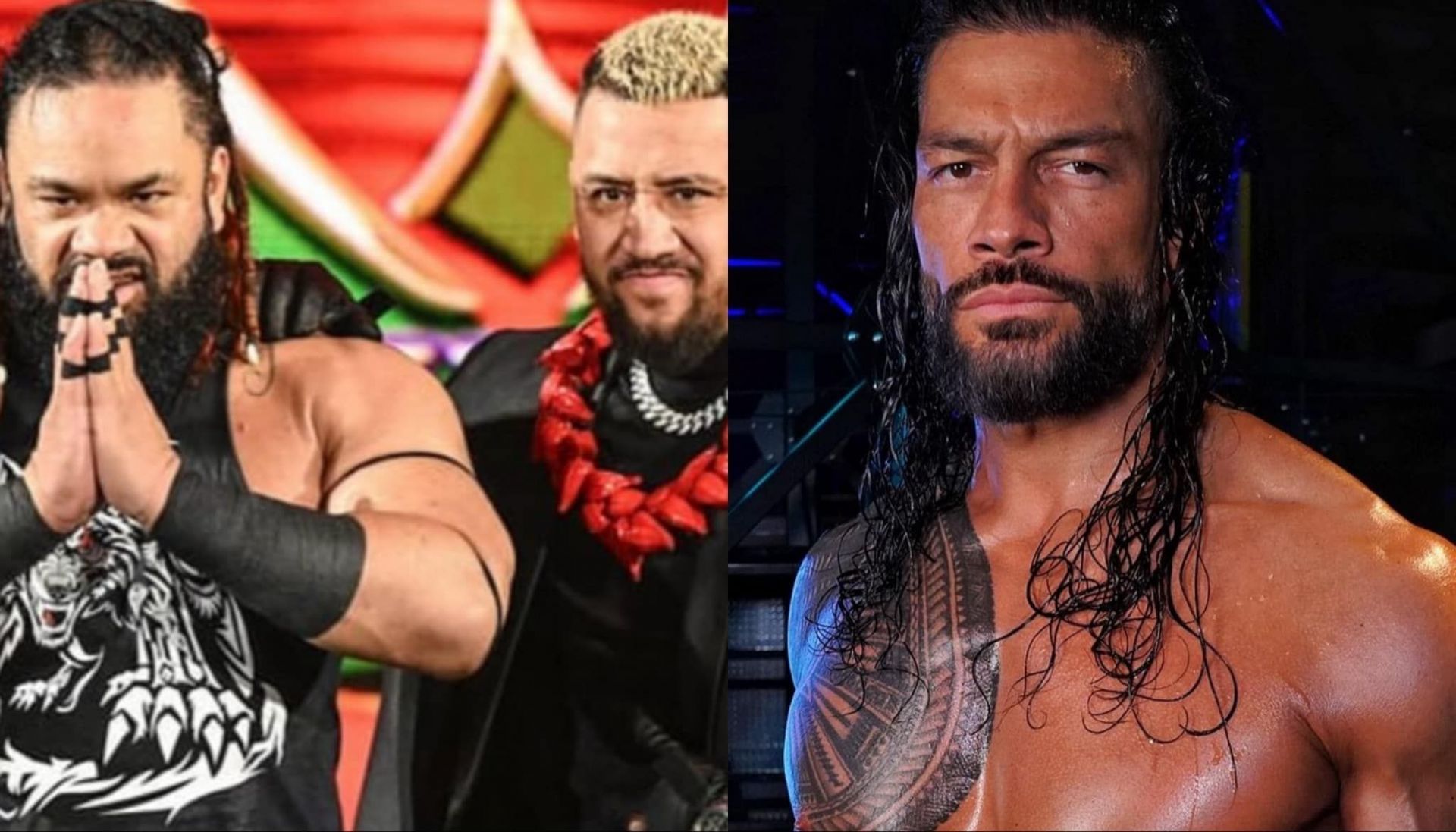 Roman Reigns vs Solo Sikoa and Jacob Fatu (Photo credit: Roman Reigns on IG)