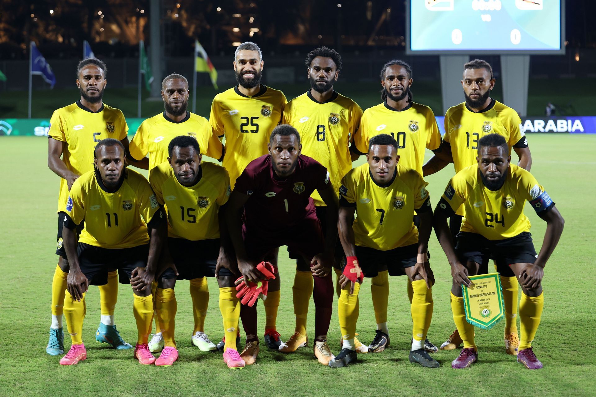 Vanuatu v Brunei Darussalam  - FIFA Series 2024 Saudi Arabia - Source: Getty