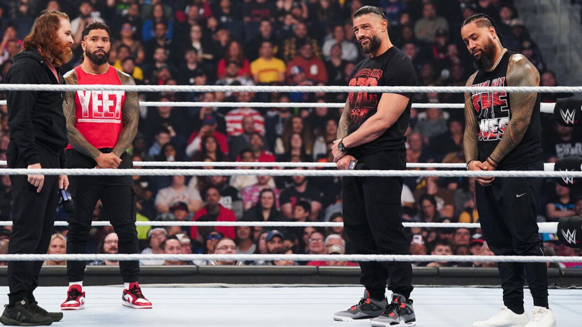 The OG Bloodline reunited ahead WWE Survivor Series 2024 [Image Credits: WWE.com]