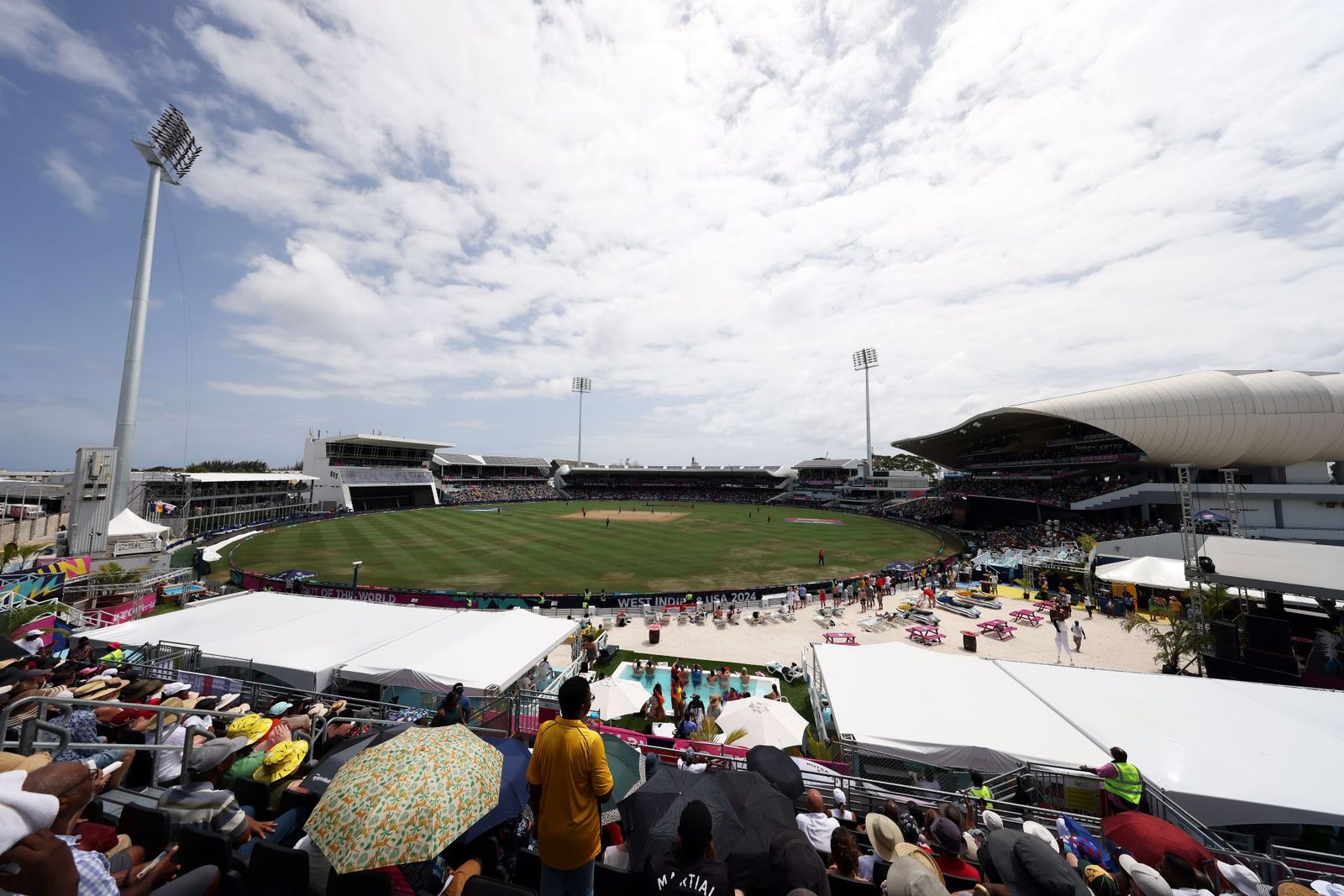 West Indies vs England 1st T20I 2024 Kensington Oval, Barbados pitch